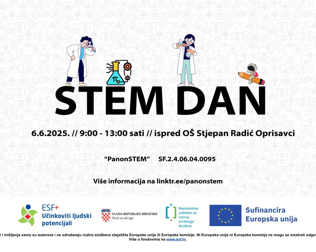STEM DAN OPRISAVCI – znanost, tehnologija i zajednica na jednom mjestu!