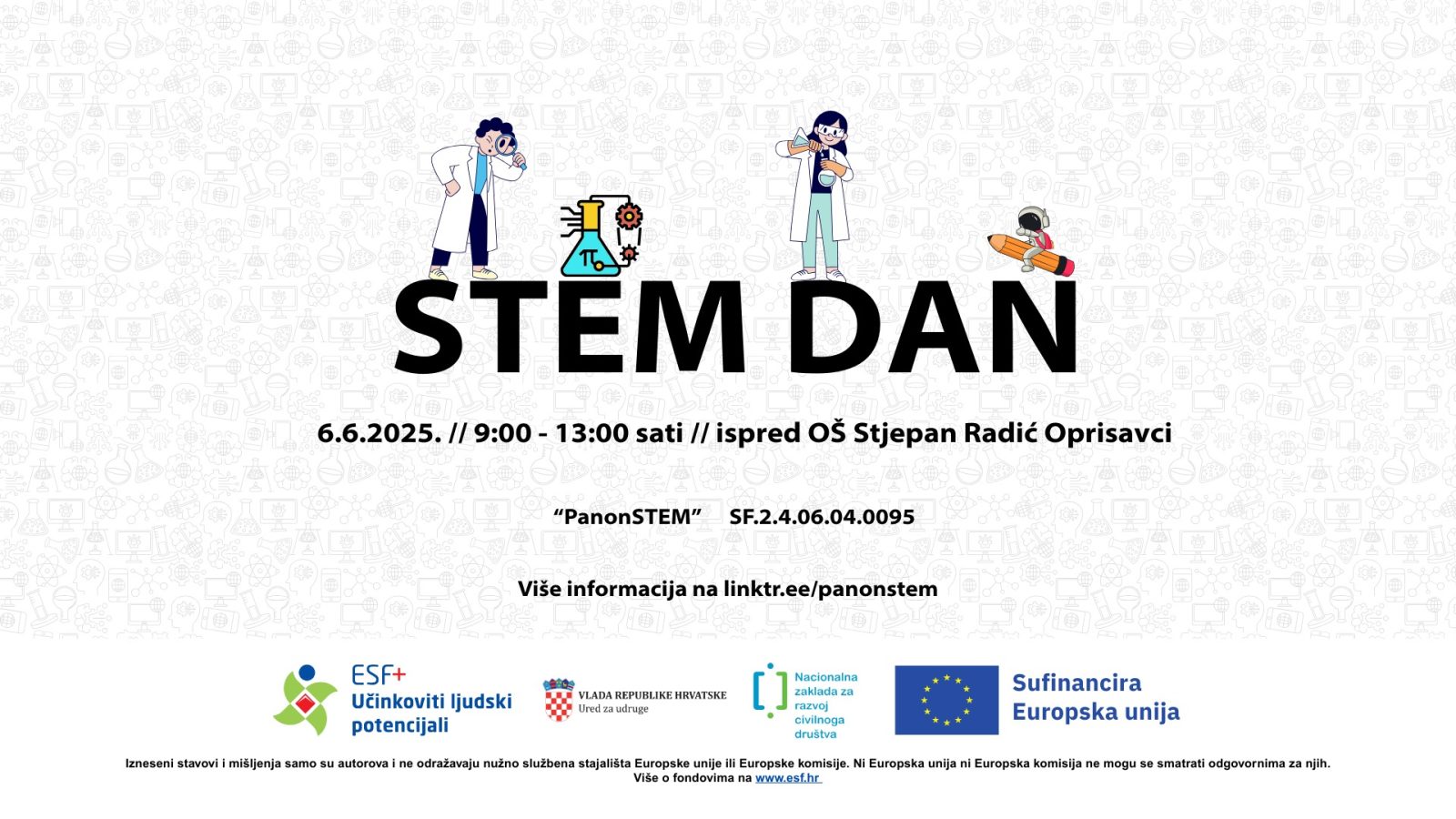  STEM DAN OPRISAVCI – znanost, tehnologija i zajednica na jednom mjestu!